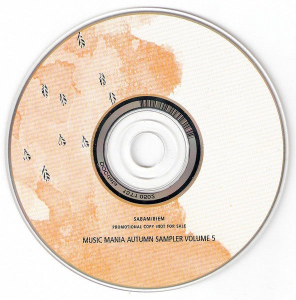 Various : Music Mania Autumn Sampler Volume 5 (CD, Comp, Smplr)