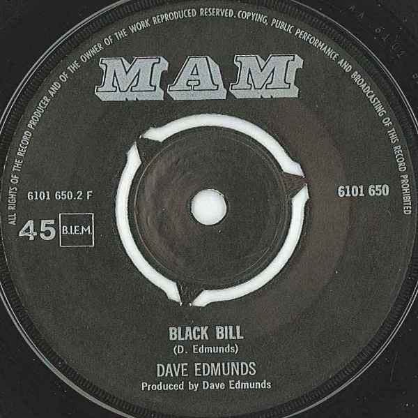 Dave Edmunds : I Hear You Knocking / Black Bill (7", Single, Mono)