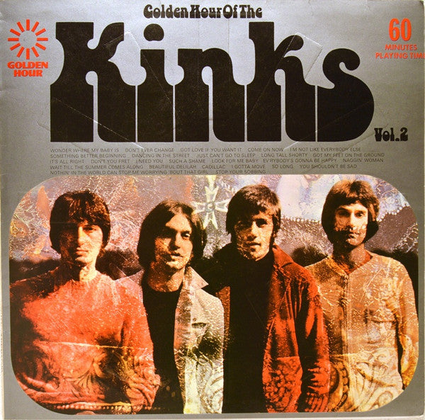 The Kinks : Golden Hour Of The Kinks Vol. 2 (LP, Comp, Emb)