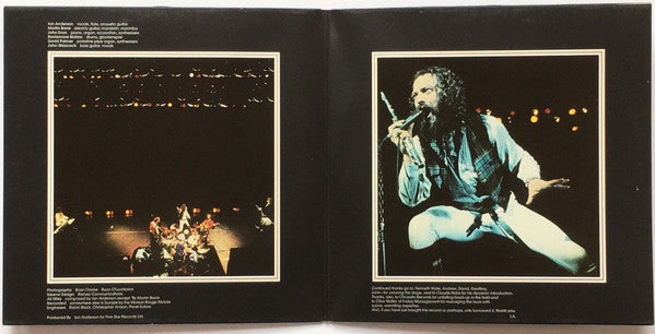 Jethro Tull : Live - Bursting Out (2xLP, Album, Gat)