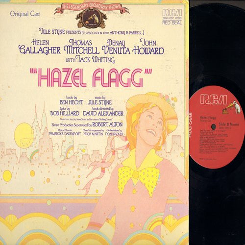 Jule Styne, Helen Gallagher, Benay Venuta : Hazel Flagg (LP, Album, RE)