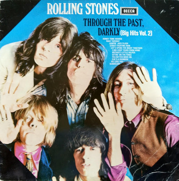 The Rolling Stones : Through The Past, Darkly (Big Hits Vol. 2) (LP, Comp, RE)