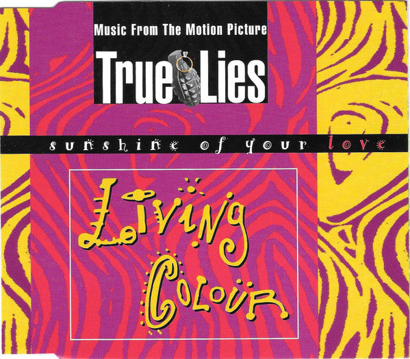 Living Colour : Sunshine Of Your Love (CD, Maxi)