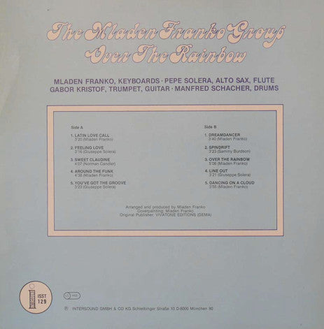 The Mladen Franko Group : Over The Rainbow (LP)