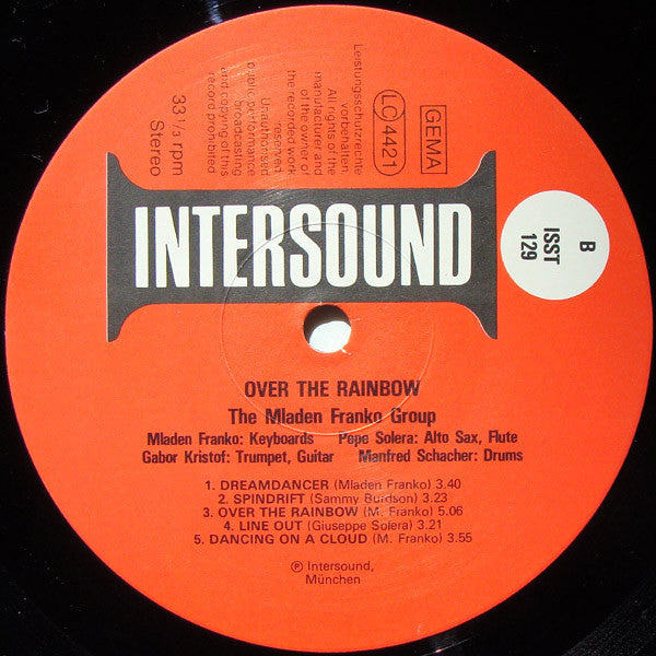 The Mladen Franko Group : Over The Rainbow (LP)