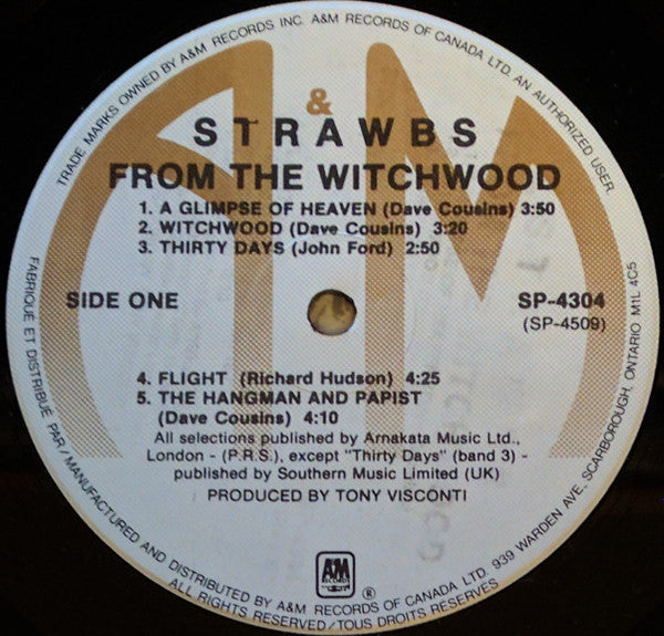Strawbs : From The Witchwood (LP, Album, RE, sil)