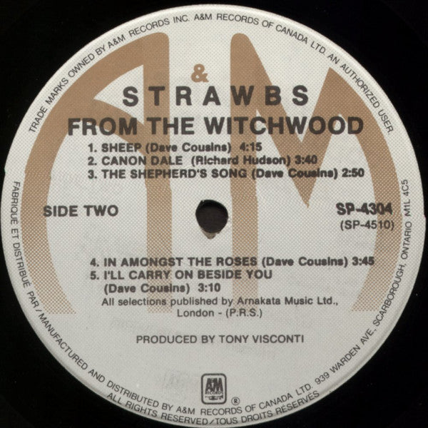Strawbs : From The Witchwood (LP, Album, RE, sil)