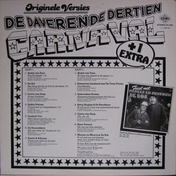 Various : De Daverende Dertien Carnaval + 1 Extra (LP, Comp)