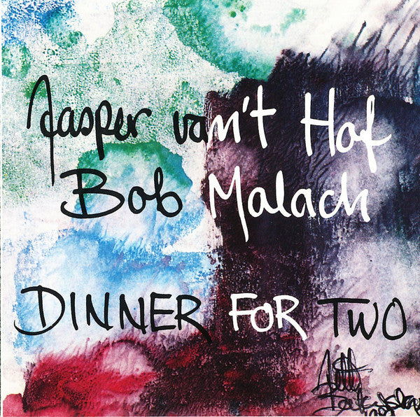 Jasper Van't Hof, Bob Malach : Dinner For Two (CD)