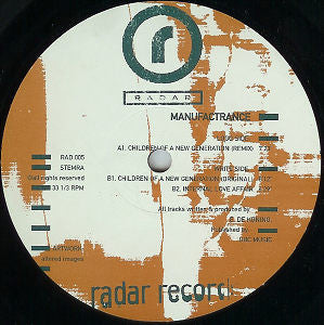 Manufactrance : Children Of A New Generation (12")