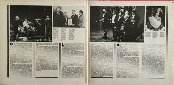 Isaac Stern / Pinchas Zukerman / Itzhak Perlman / Zubin Mehta / New York Philharmonic : From Lincoln Center Isaac Stern 60th Anniversary Celebration (LP, Album, Gat)