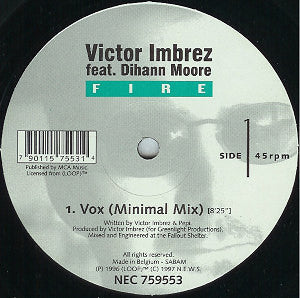 Victor Imbres : Fire (12")