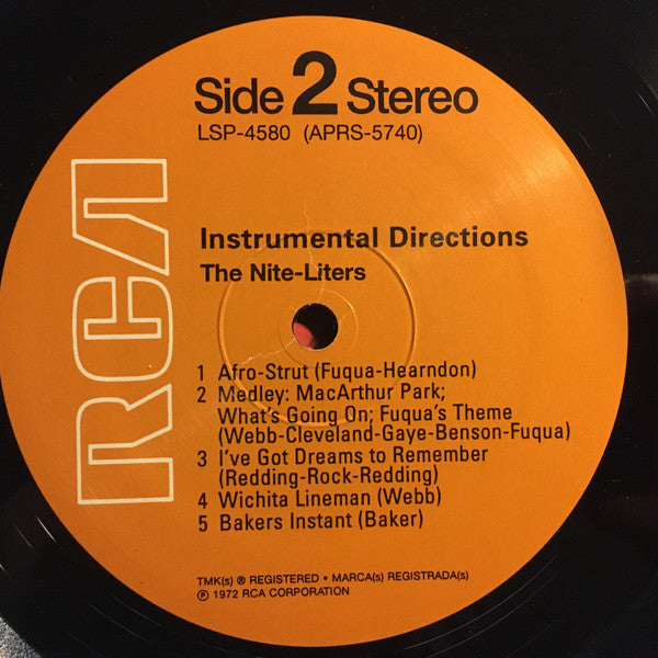 The Nite-Liters : Instrumental Directions (LP, Album, RE)
