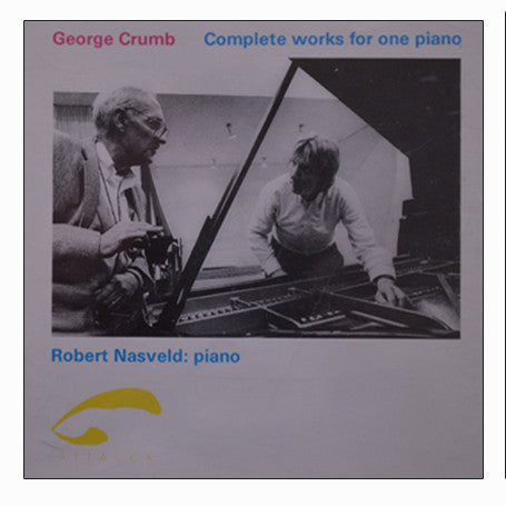 George Crumb - Robert Nasveld : Complete Works For One Piano (2xCD)