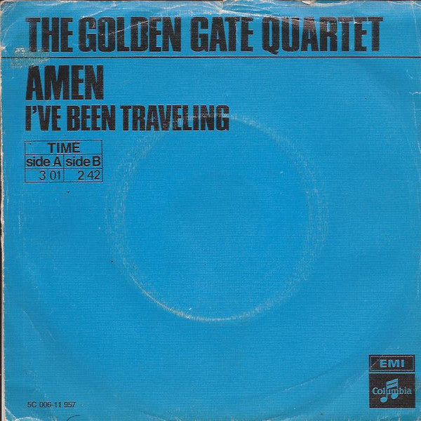 The Golden Gate Quartet : Amen (7", Single)