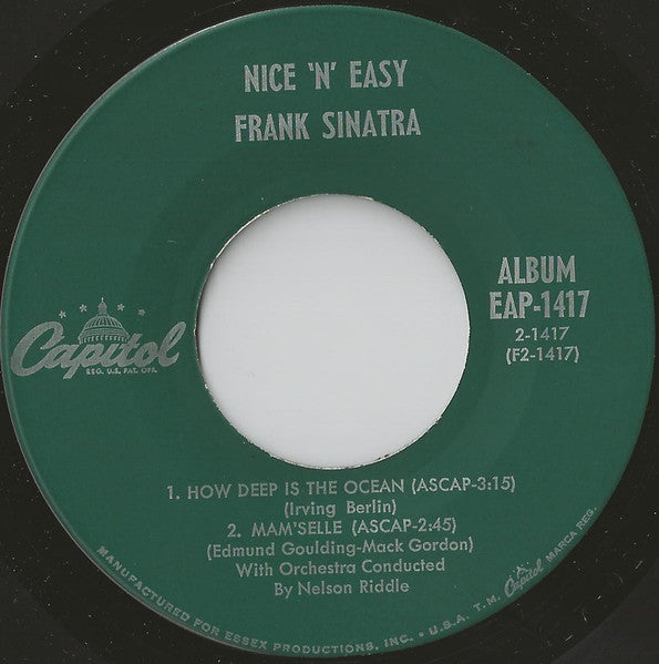 Frank Sinatra : Nice 'N' Easy (Part 2) (7", EP)