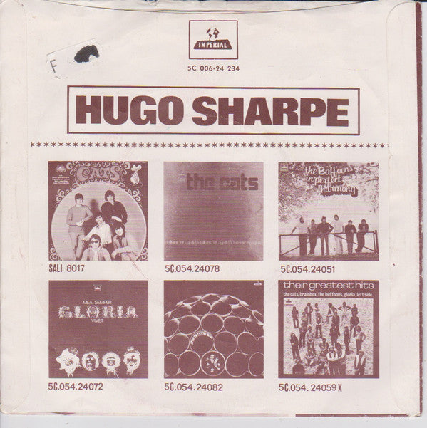 Hugo Sharpe : Ik Ben Zo Ziek Als 'n Hond (7", Single)