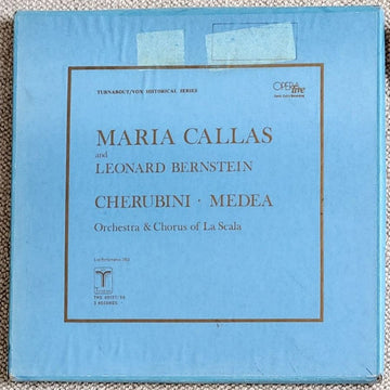 Maria Callas, Leonard Bernstein, Luigi Cherubini, Orchestra Del Teatro Alla Scala, Coro Del Teatro Alla Scala : Medea (3xLP, Album, Mono + Box)