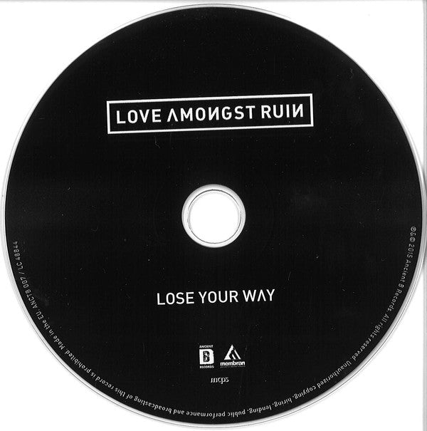 Love Amongst Ruin : Lose Your Way (CD, Album, Dig)