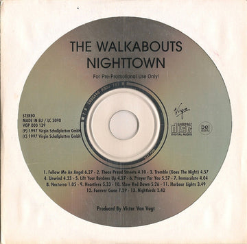 The Walkabouts : Nighttown (CD, Album, Promo, Pap)