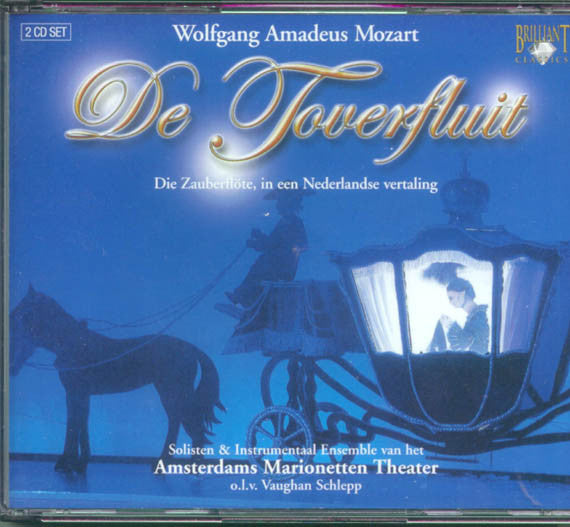 Wolfgang Amadeus Mozart, Amsterdams Marionetten Theater : De Toverfluit KV 620 (2xCD, Album)