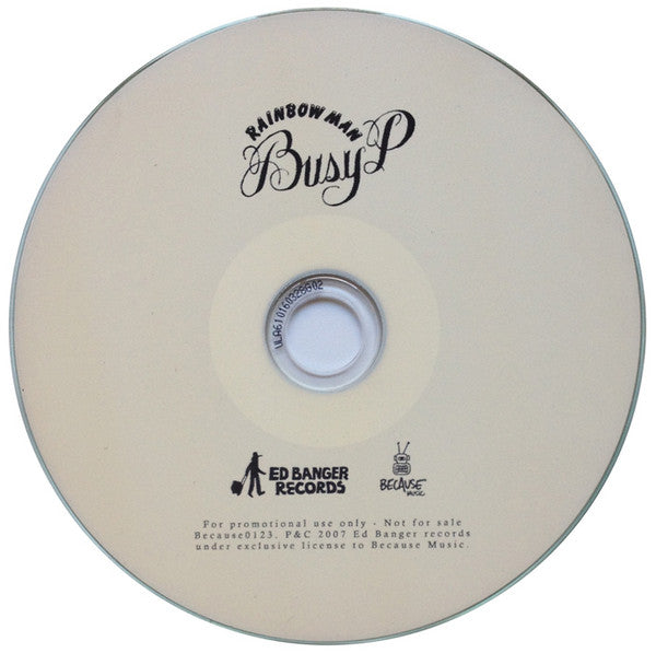 Busy P : Rainbow Man (CDr, Promo, Car)