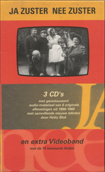 Cast of "Ja Zuster, Nee Zuster" : Ja Zuster Nee Zuster (De Geschiedenis Van Een Rusthuis Vol Herrie) (3xCD, Mono + VHS, PAL + Box, Dlx, Ltd)