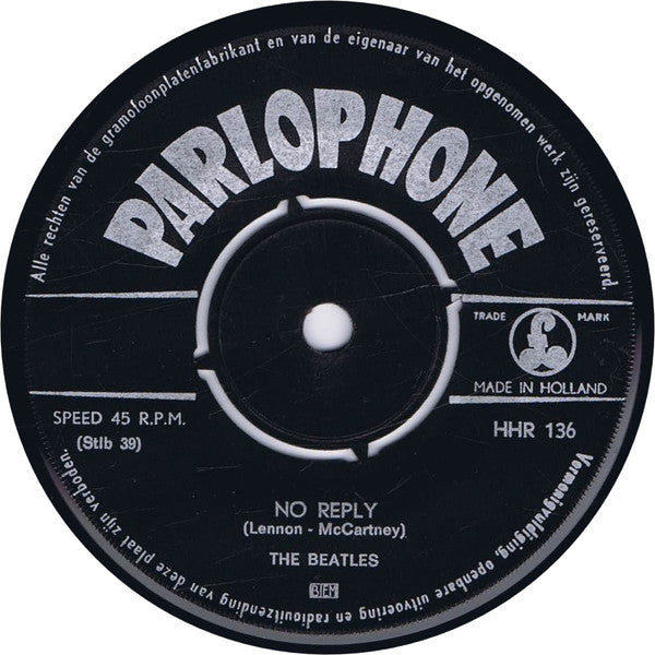 The Beatles : No Reply (7", Single)