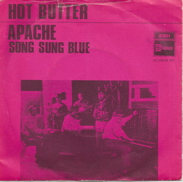 Hot Butter : Apache (7", Single)