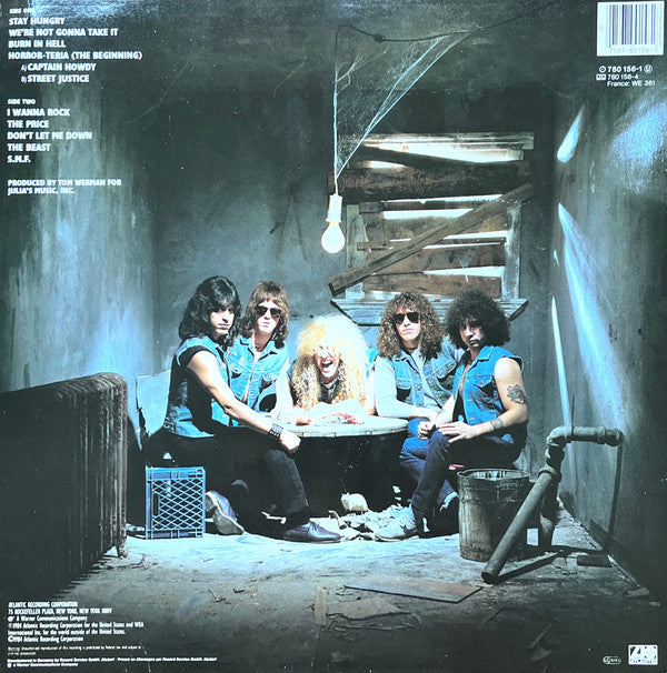 Twisted Sister : Stay Hungry (LP, Album)