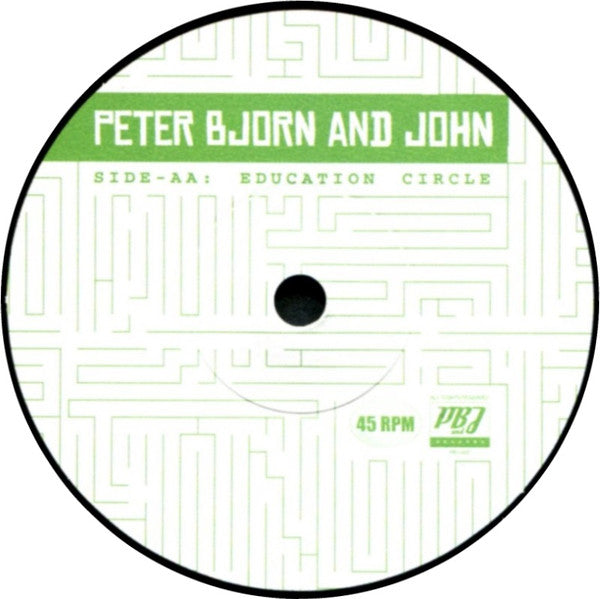 Peter Bjorn And John : Failing And Passing (7")