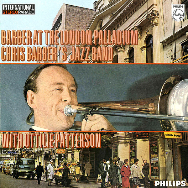 Chris Barber's Jazz Band With Ottilie Patterson : Barber At The London Palladium (LP, Album, Mono)