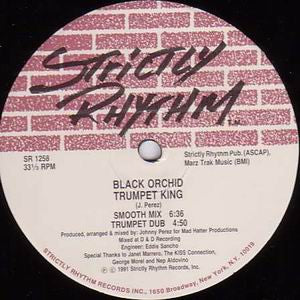 Black Orchid (3) : Trumpet King / Hands Up (12")