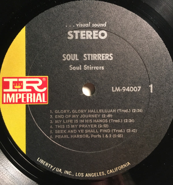 The Soul Stirrers : Gospel Music Vol. 1 (LP, Comp, Gat)