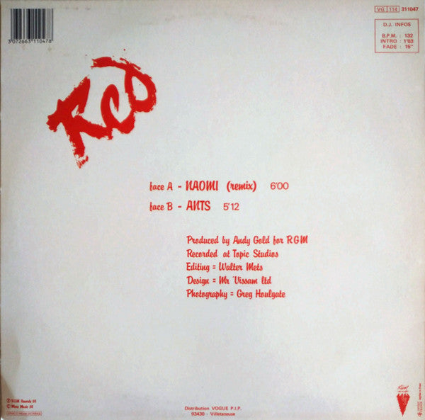 Red (3) : Naomi (12", Single)
