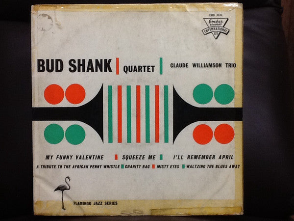 Bud Shank Quartet, The Claude Williamson Trio : Bud Shank Quartet (LP, Mono)