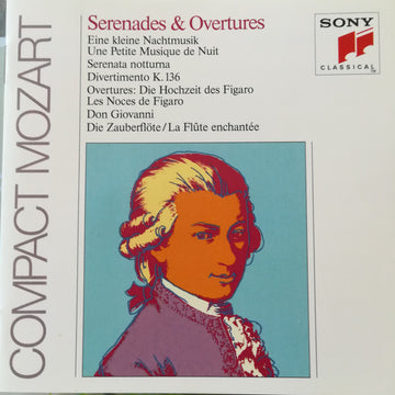 Wolfgang Amadeus Mozart : Serenades & Overtures (CD, Comp, RM)