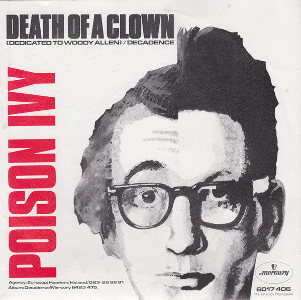 Poison Ivy (3) : Death Of A Clown (7", Single)