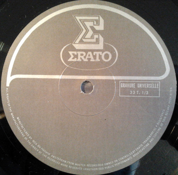 Jean-Marie Leclair, Michel Corrette, Michel Blavet, Jacques-Christophe Naudot : 4 Fluitconcerten (LP)