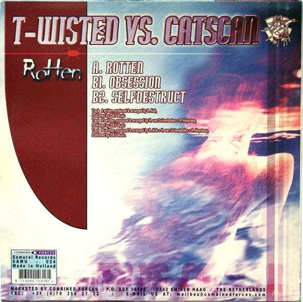 T-Wisted vs. Catscan : Rotten (12")