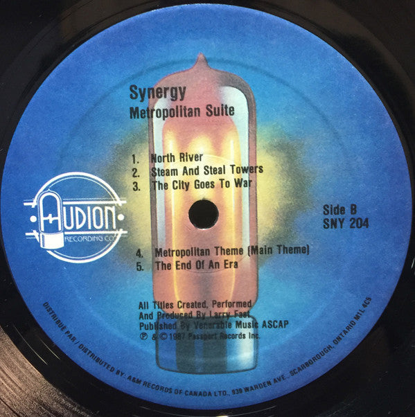 Larry Fast, Synergy (3) : Metropolitan Suite (LP, Album)