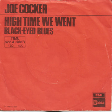 Joe Cocker : High Time We Went (7", Single, Red)