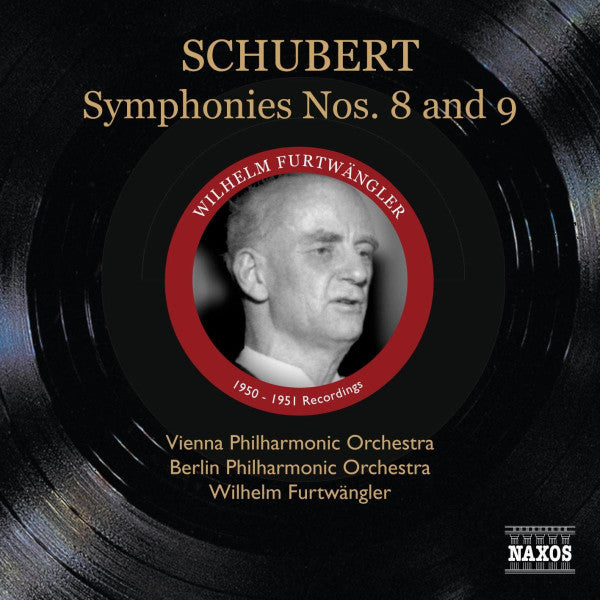 Franz Schubert, Wilhelm Furtwängler, Wiener Philharmoniker, Berliner Philharmoniker : Symphonies No. 8 And 9 (CD, Comp, Mono)