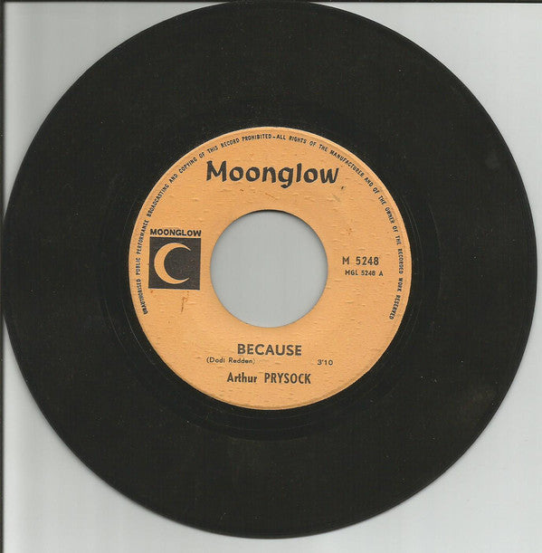 Arthur Prysock : Because / Jet (7", Single, Mono)