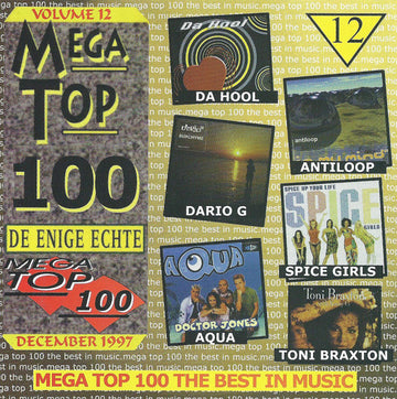 Various : Het Beste Uit De Enige Echte Mega Top 100 1997 Volume 12 December (CD, Comp, Unofficial)