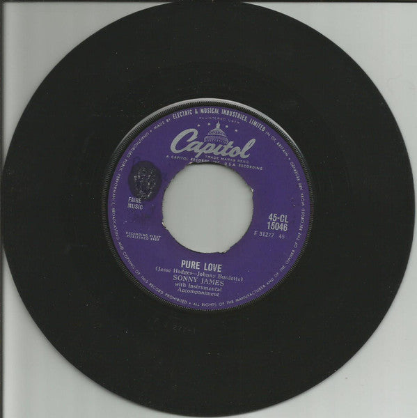 Sonny James : This Love Of Mine / Pure Love (7", Single, Pus)