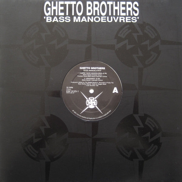Ghetto Brothers : Bass Manoeuvres (12")