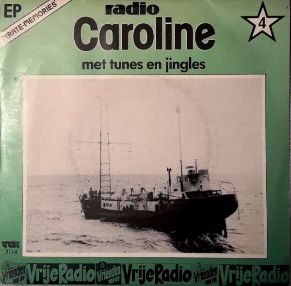 No Artist : Radio Caroline - Met Tunes & Jingles (7", EP, Mono)