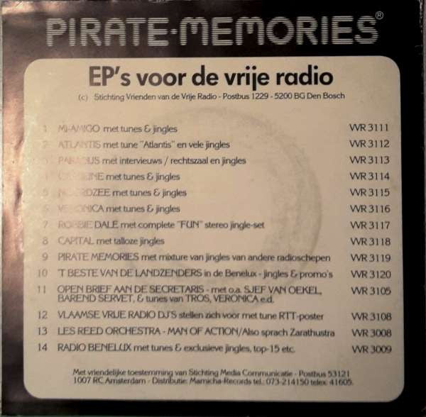 No Artist : Radio Caroline - Met Tunes & Jingles (7", EP, Mono)