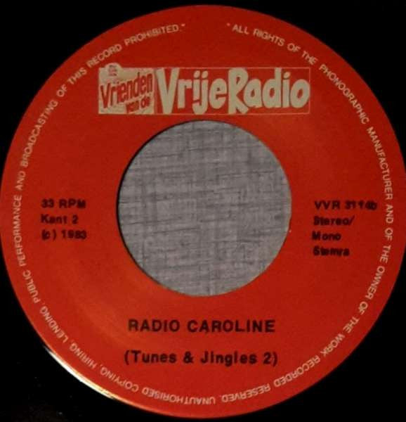 No Artist : Radio Caroline - Met Tunes & Jingles (7", EP, Mono)